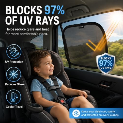 Enovoe Car Window Shades for Baby - Image 2