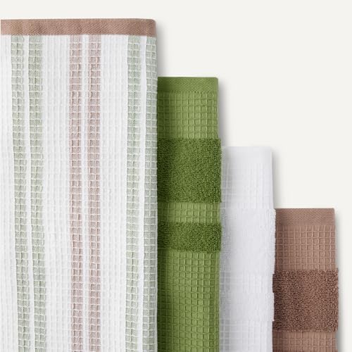 Amazon Basics Organic Cotton Waffle Kitchen Dish Towels - Image 4