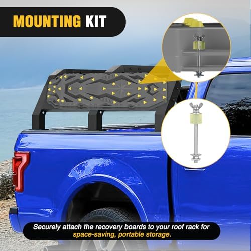 Nilight Recovery Off-Road Traction Boards 2Pcs 43"L x 13.3"W - Image 6
