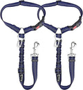 SlowTon Dog Seat Belt for Car, 2 Pack Dog Car Harness Seatbelt by SlowTon