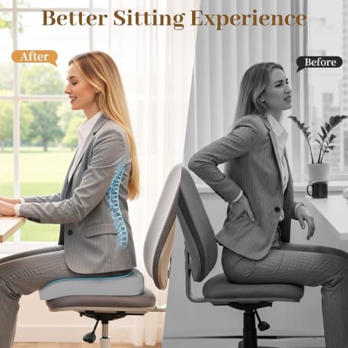 TranquilRelax Memory Foam Seat Cushion - Image 5
