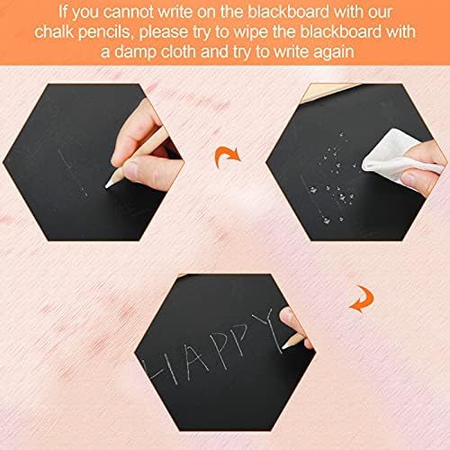 Tenare 20 Pieces White Chalk Pencils - Image 6