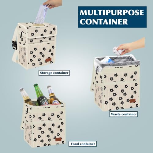 Femuar Leak Proof Car Trash Can - Image 2