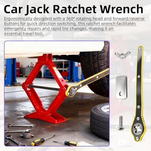 Universal Car Jack Tool Kit, Scissor Jack Handle - Image 4