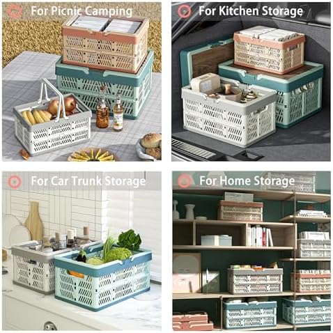 Collapsible Plastic Storage Crate - Image 7