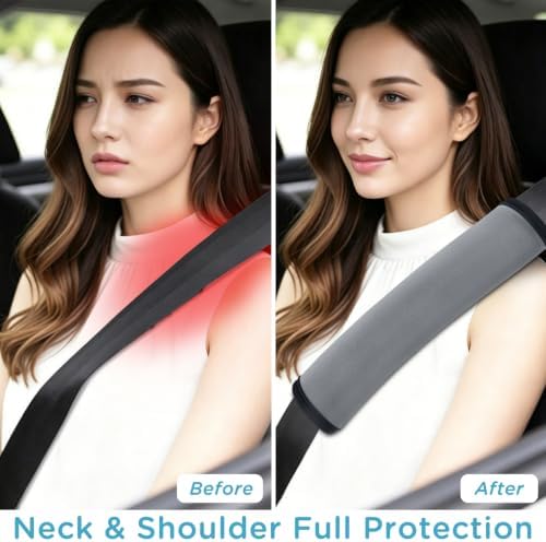 Waterproof Neoprene Car Seat Belt Cover, 13 Inch - Image 7