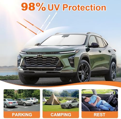 Foldable Front Windshield Sunshade fit - Image 3