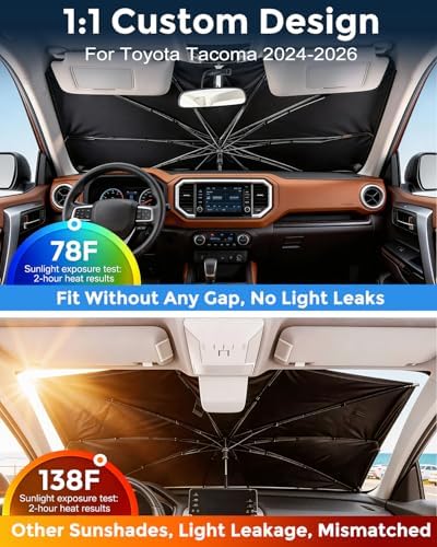 Weektic Custom Windshield Sun Shade Umbrella - Image 2