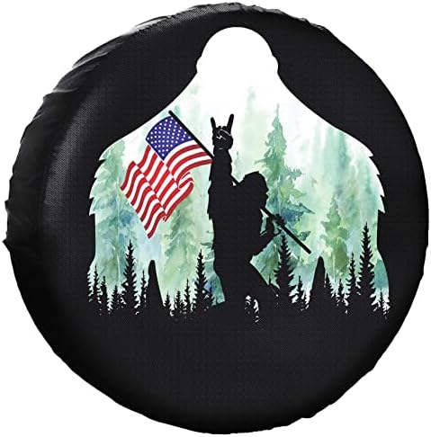 Spare Tire Cover Big Foot Polyester Universal Waterproof Corrosion Protection by YZ-MAMU
