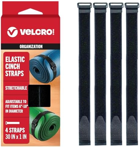 VELCRO Brand Elastic Cinch Straps by VELCROBrand