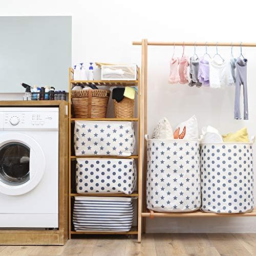 Sea Team Large Rectangle Open-Top Canvas Storage Basket - Image 3
