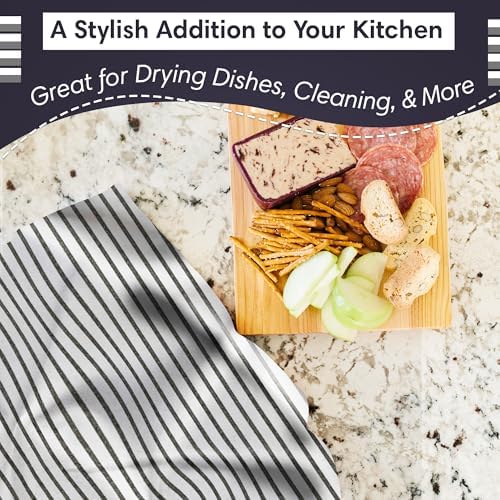 Double-Sided Microfiber Washcloths, Waffle Weave Kitchen Washcloths - Image 5