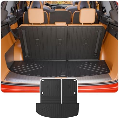 Trunk Mat with Backrest Mat for 2026 Hyundai Palisade Gas by Thinzyou