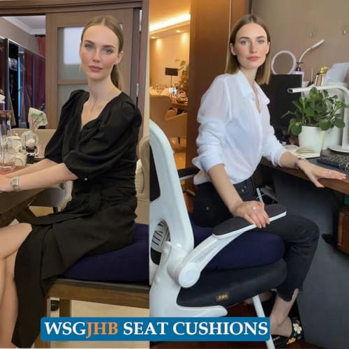 WSGJHB Large Seat Cushion, Extra Thick Booster Seat Cushions Long Sitting - Image 2