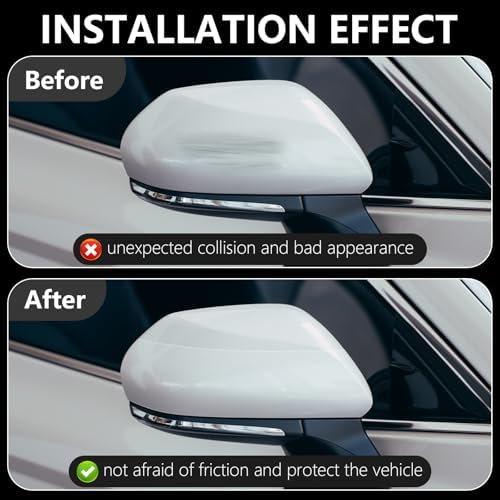 DGSL Car Door Edge Guards Door Sill Protector, 2.7In x 33Ft 5D Carbon Fiber Car - Image 5