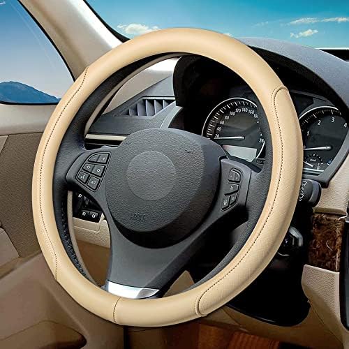 Microfiber Leather Steering Wheel Cover by VARGTR