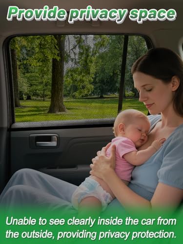 PAMASE Set of 4 Car Window Shades - Image 7