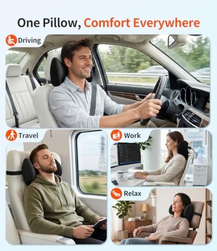 2-Pack Car Neck Pillow: Ergonomic Neck Support - Image 4