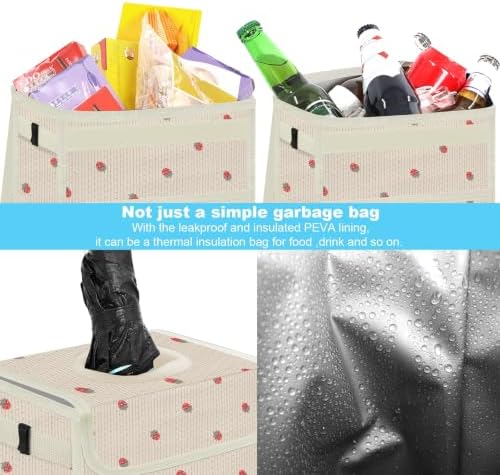Femuar Leak Proof Car Trash Can - Image 5