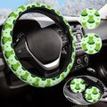Frog Steering Wheel Cover Anti-Slip and Practical 14.5-15 Inch Universal Car by Olemier