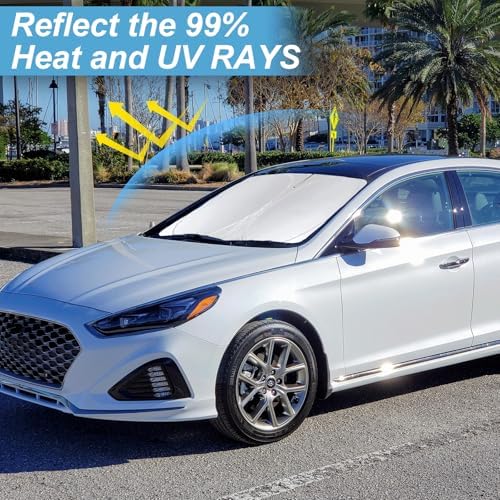 Custom Fit Sonata Windshield Sunshade - Image 4