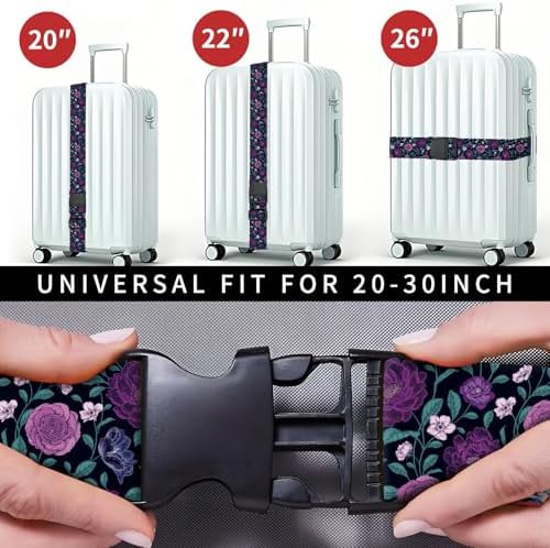 Luggage Straps for Suitcases, Heavy Duty Travel Belt - Image 4