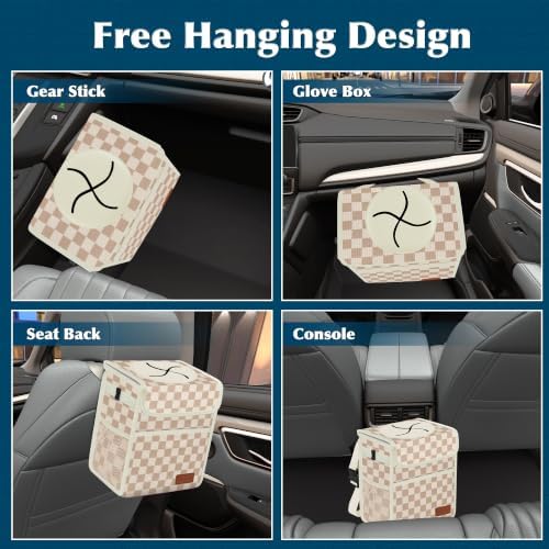 Femuar Leak Proof Car Trash Can - Image 5