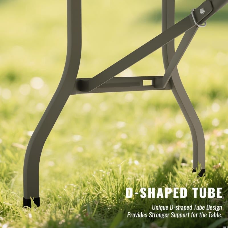 Folding Table 6 Foot - Image 5