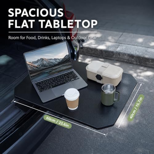 Rear Trunk Table for Toyota Hilux GR Sport 2022-2026, Foldable Adjustable - Image 4