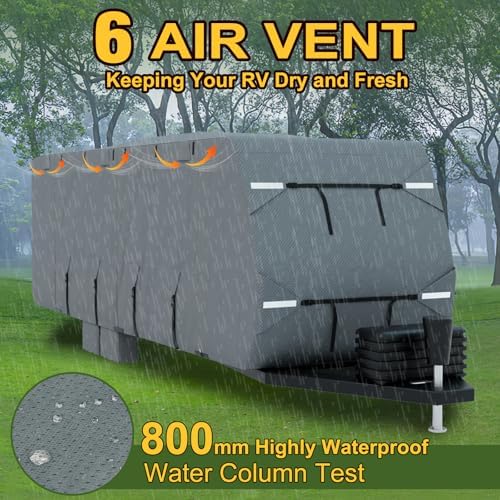 Mofeez Travel Trailer RV Cover, Extra-Thick Upgraded 7 Layers - Image 6