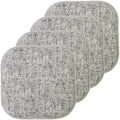 Sweet Home Collection Chair Cushion Memory Foam Pads Honeycomb Pattern Slip Non by SweetHomeCollection