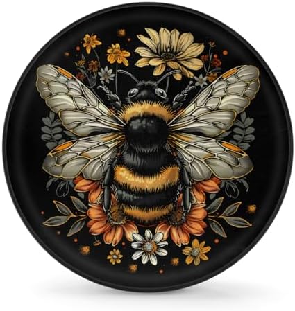 Bee Spare Tire Cover 15in Spare Wheel Covers Tire Storage Cover by YoYoYuchong