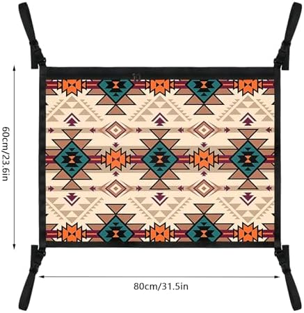 Aztec-Style Car Storage Mesh Organizer Ceiling Cargo Net Double-Layer - Image 2