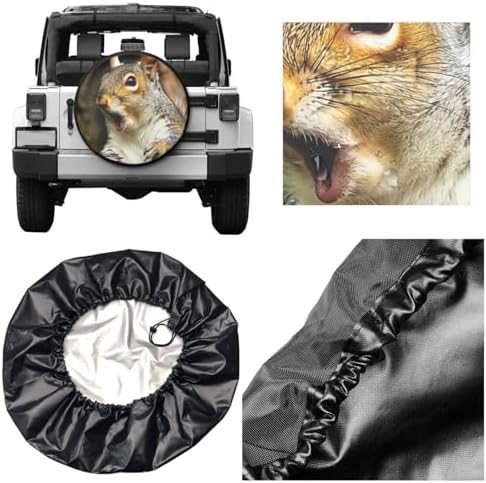 Funny Squirrel Spare Tire Cover - Image 2