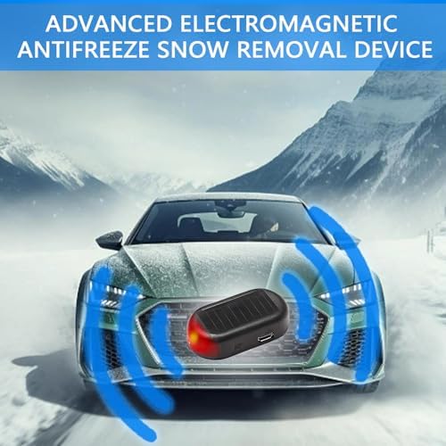 Car Interference Antifreeze Device Electromagnetic Snow Melter, Universal Solar - Image 3