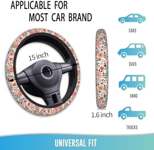 Steering Wheel Cover 15 Inch Breathable Anti Slip - Image 4