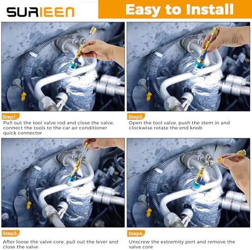 R134A Valve Core Removal Tool AC Valve Core Removal Tool - Image 5