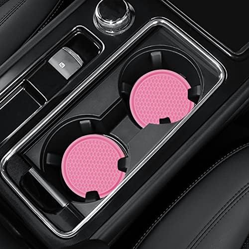 4 Pack Car Coasters, 2.75inch Universal Non-Slip Car Cup Holder Coaster by Joyberg