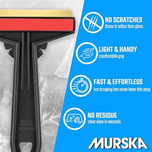 Car Ice Scraper Brass Blade - Image 2