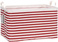 Sea Team Large Rectangle Open-Top Canvas Storage Basket by SeaTeam