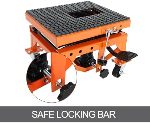 350lbs Heavy Duty Hydraulic Motorcycle Scissor Jack Lift - Image 7