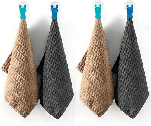 8Pack Barista Towels, Waffle weave microfiber towel by Unknown