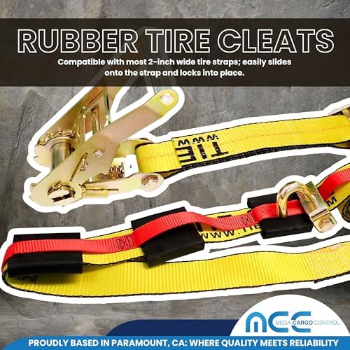 2PK Rubber Tire Cleats Tie Down Blocks - Image 7
