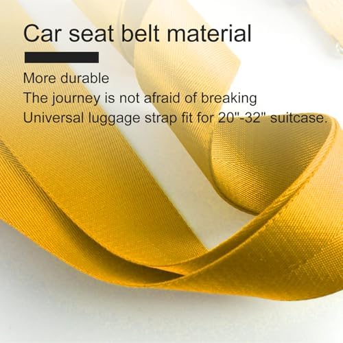 Veki Travel Luggage Straps for Suitcases, TSA Approved - Image 5