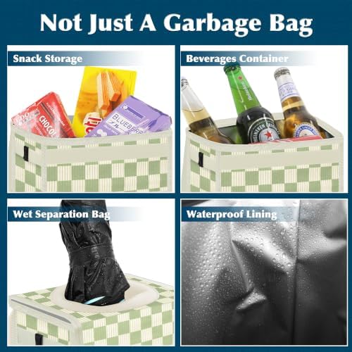 Femuar Leak Proof Car Trash Can - Image 4