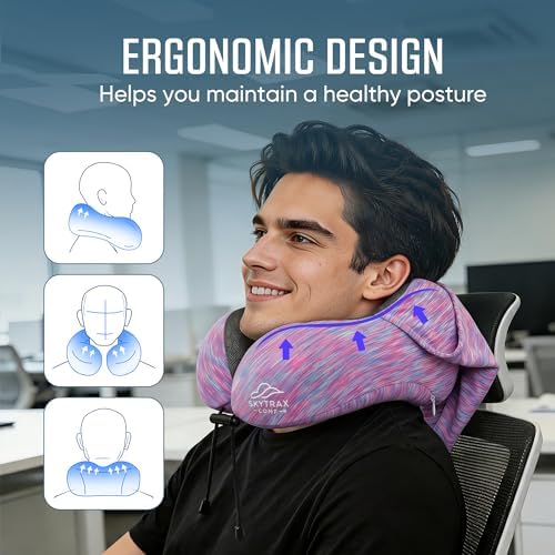 SkytraxComf® Travel Neck Pillow - Image 3
