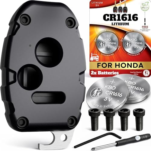 Honda Key FOB Shell + Batteries by DUBBSHARDWARE