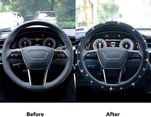 Bling Steering Wheel Cover, Rhinestone Steering Wheel Cover - Image 5