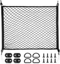 RED WOLF Elastic Cargo Net for SUV Rear Trunk Bed Netting Cover Net Stretchable by REDWOLF