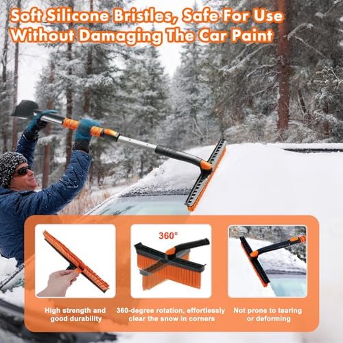 Eazy2hD 3 in 1 Silicone Snow Brush - Image 3